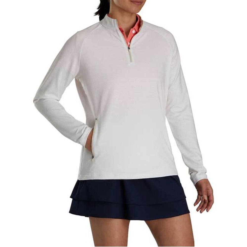 NWT! FootJoy Half-Zip Printed Mid-layer